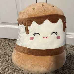 Squishmallows Carmelita the Smores 12” (no tag)